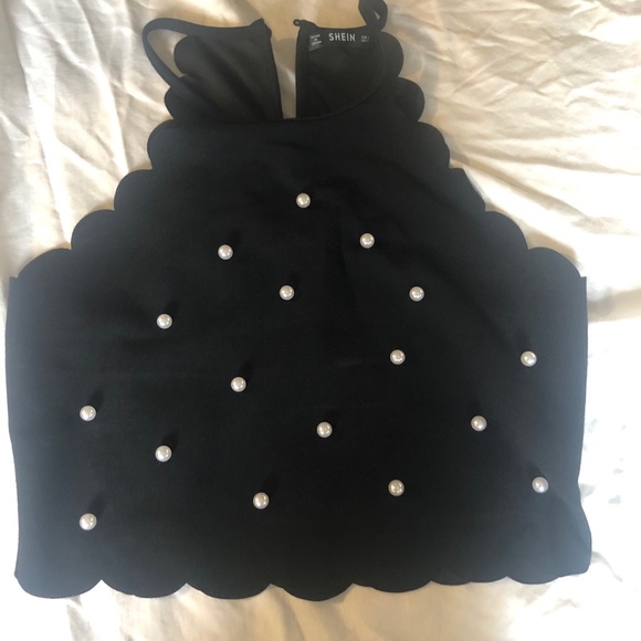 Co-ord scallop pearl skirt set - Picture 3 of 7